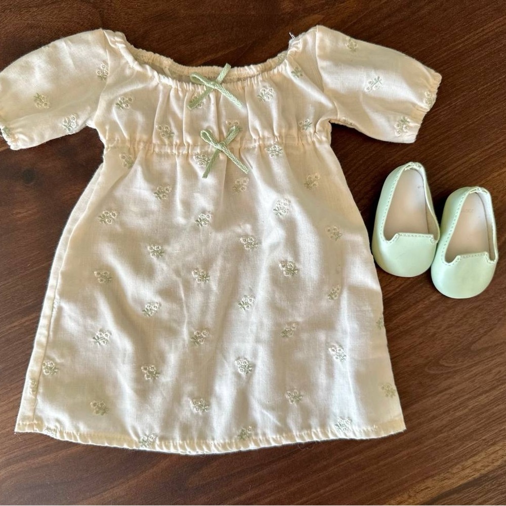 American Girl Marie Grace Nightgown and Slippers